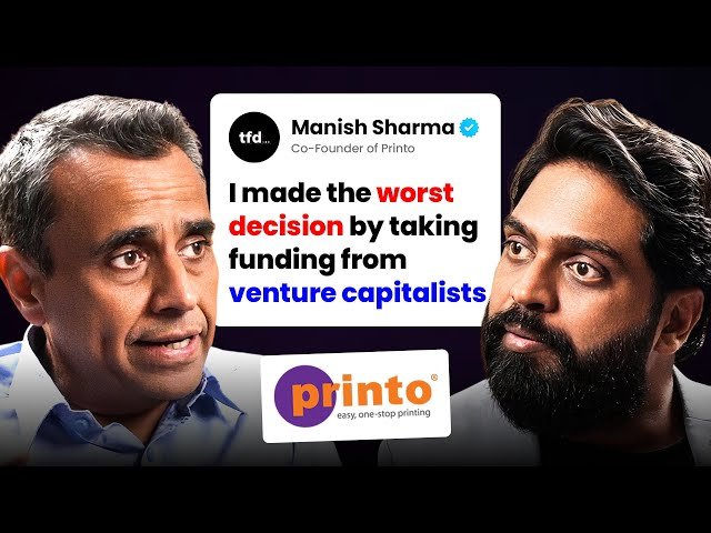 Must Watch for Entrepreneurs - PRINTO Co-Founder's Powerful Business Insights